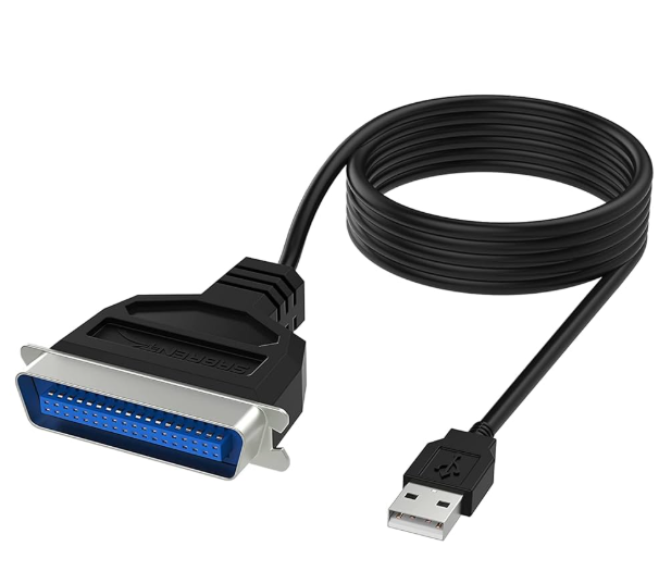 Printer cable Parallel to A