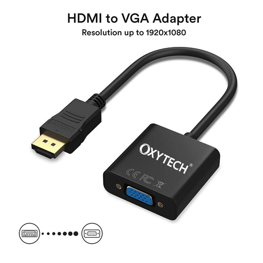 OXYTECH HDMI TO VGA CONVERTER (00044)